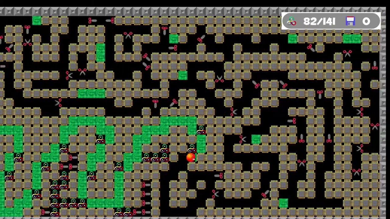 Supaplex (level 71): HEAD-HUNTER / Супаплекс (уровень 71)