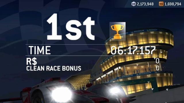 Real Racing 3 · Pursuit of Victory · Stage 10.2 · Cup · 24 Heures · Audi R18 E-Tron Quattro (2015) смотреть онлайн