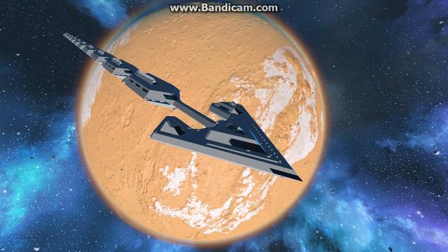 Space Engineers: 4000km wide planet, 2.64km long ship a speed mod and little else. смотреть онлайн