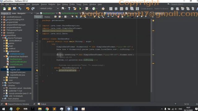 Cara merubah format tanggal di JAVA смотреть онлайн