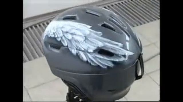 Аэрография в Харькове Шлем защитный смотреть онлайн