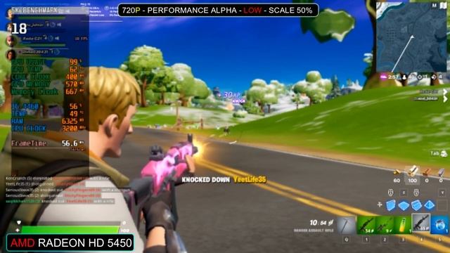 Fortnite Chapter 3 Season 1 | Intel UHD Graphics G1 , HD Graphics 4600 , HD 4000 , Amd HD 5450 ! смотреть онлайн