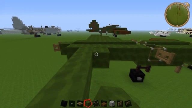 Minecraft: B-17 Flying Fortress Tutorial смотреть онлайн