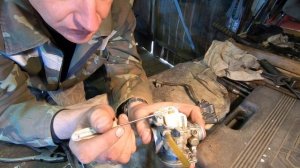 Оживление скутера с переливающим карбюратором