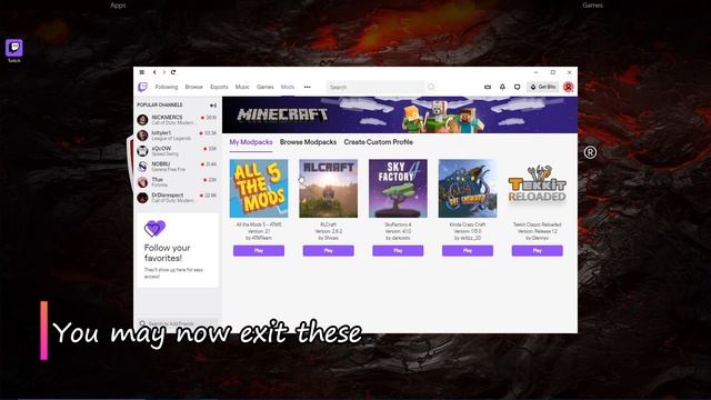 Play Minecraft with mods for free Tutorial. смотреть онлайн