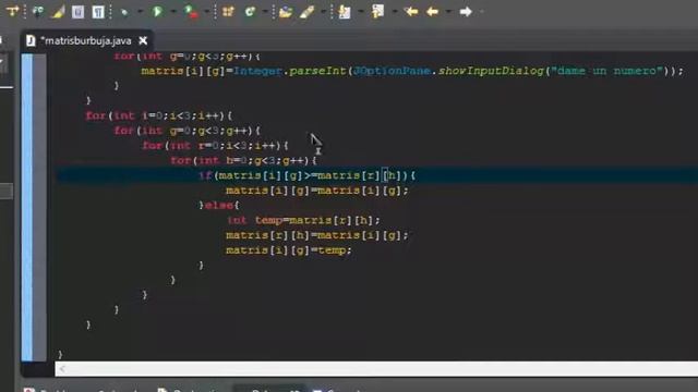Curso de java- método burbuja en matrices смотреть онлайн