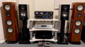 Amplificador Arcam SA-30, SACD Arcam CD-S50, Altavoces Canton Reference 7K