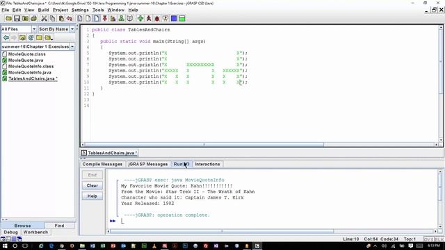 Java Programming 1 - Chapter 1 Exercises смотреть онлайн