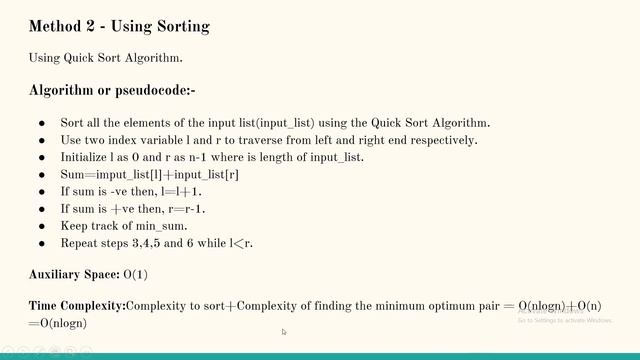 Python code to find two elements such that their sum is closest to zero. смотреть онлайн
