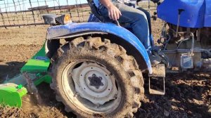 Почво фреза 1.6 метра возделывание навоза.