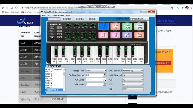 Como mudar as cores dos pads do Worlde Panda Mini смотреть онлайн