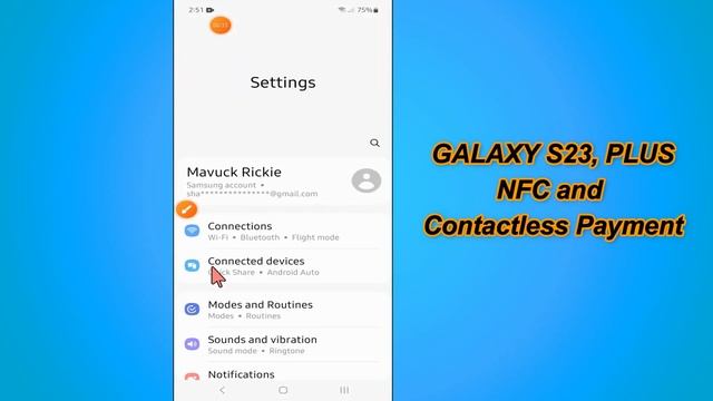 Galaxy S23 / Plus : Enable/Disable NFC and Contactless Payment смотреть онлайн