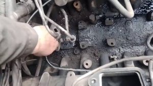 Разбило подшипники привода ТНВД ЯМЗ 7511