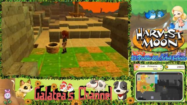 HARVEST MOON-EL PUEBLO DEL ARBOL CELESTE/ UN PUEBLO SIN VIDA #01 смотреть онлайн