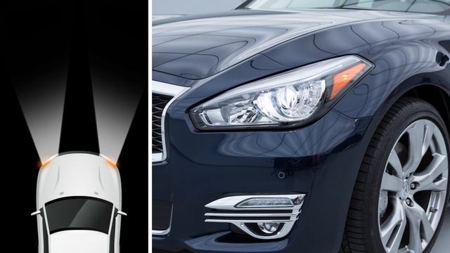 2018 INFINITI Q70 HEV - Headlights and Exterior Lights смотреть онлайн