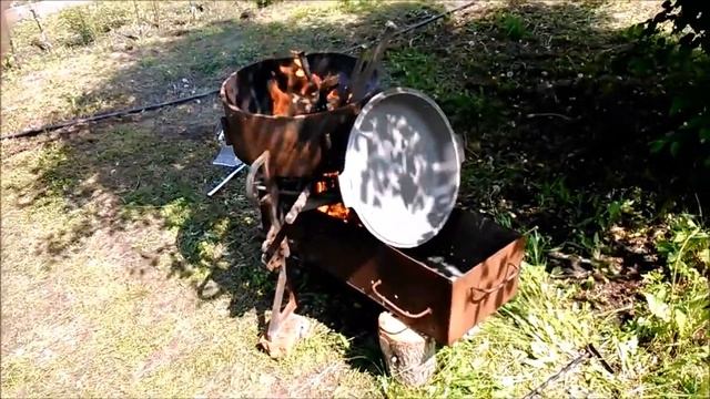 Чистка чугунной посуды от ржавчины смотреть онлайн