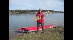 /ЗА/Надувная байдарка рулит! Изготавливаем руль байдарки