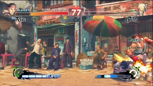 Street Fighter IV Xbox 360 Gameplay смотреть онлайн