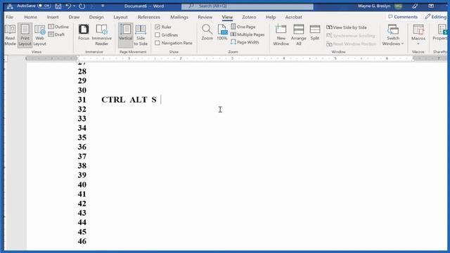 How to Use Split Screen in Microsoft Word смотреть онлайн