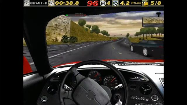 DOS game in Linux: The Need For Speed смотреть онлайн
