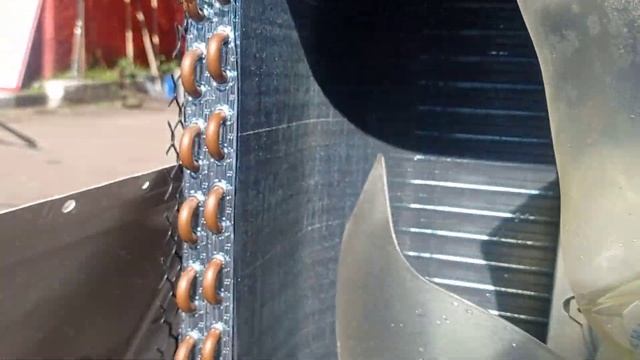 Техническое обслуживание чиллера на базе внешнего блока кондиционера. Часть 1. смотреть онлайн