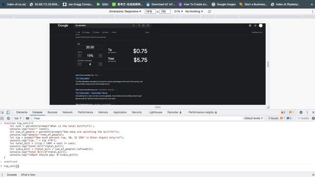 100 Days of Code: Day 2 - Make a Tip Calculator in Java, Python and Javascript смотреть онлайн