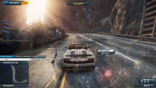Need for Speed : Most Wanted - Map Tour in Lamborghini | Tunnel Sound | 7.1 Audio смотреть онлайн