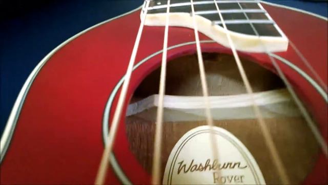 Washburn Rover R10 Steel Strings Travel Guitar - Review (Unboxing)