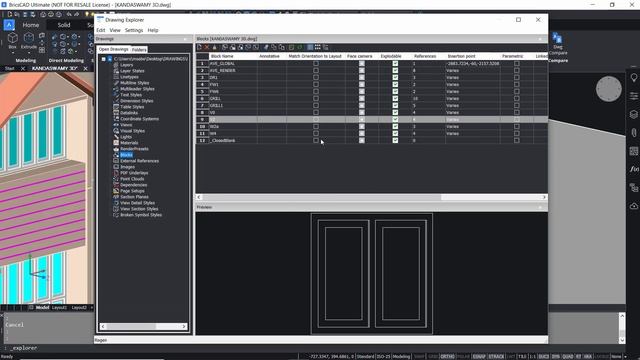 BLOCK REPLACE COMMAND IN BRICSCAD V22 смотреть онлайн