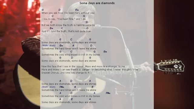 Cifra - John Denver - Some days are diamonds - chords смотреть онлайн