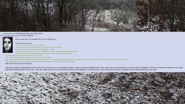 4Chan Scary Encounters - The Weird Things Thread