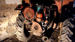 Трактор Т 16 Замена диска сцепления .Ремонт Т-16 Попрошайка