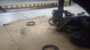 разбор и сборка стойки приус