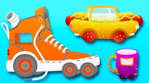 Новый Вид Транспорта. Изобретаем МАШИНКИ из разных ПРЕДМЕТОВ