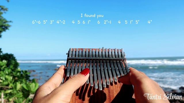 Stephen Sanchez - Until I Found You (Kalimba Cover with Tabs) I would never fall in love again смотреть онлайн