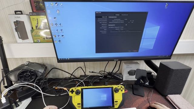 Steam Deck вместо ПК или ноутбука! Мой Steam Deck SETUP Как все настроил, какие аксессуары использу смотреть онлайн