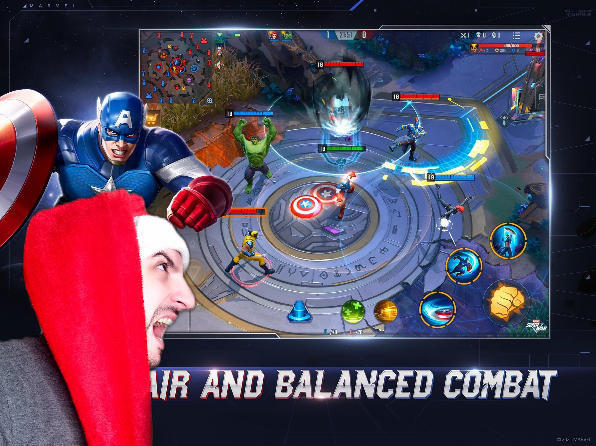 Это игра сводит меня сума » Marvel super war : 2# смотреть онлайн