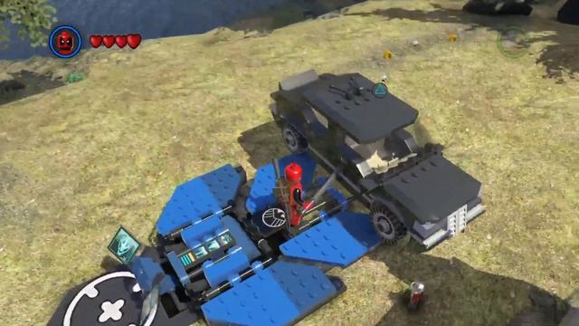 Весь ТРАНСПОРТ в LEGO MARVEL Super Heroes смотреть онлайн