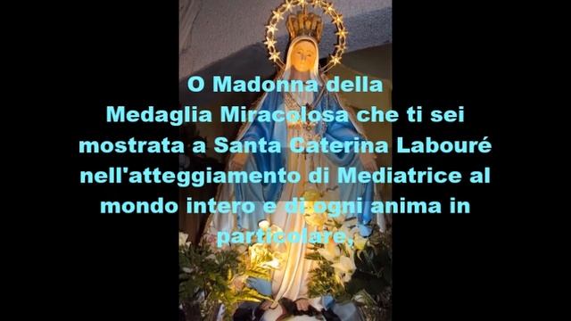 Preghiera alla Madonna della Medaglia Miracolosa смотреть онлайн