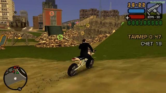 Прохождение GTA Liberty City Stories на 100% - Внедорожный заезд 1: Поединок на свалке смотреть онлайн