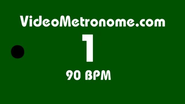 Human Voice Metronome 90 BPM смотреть онлайн