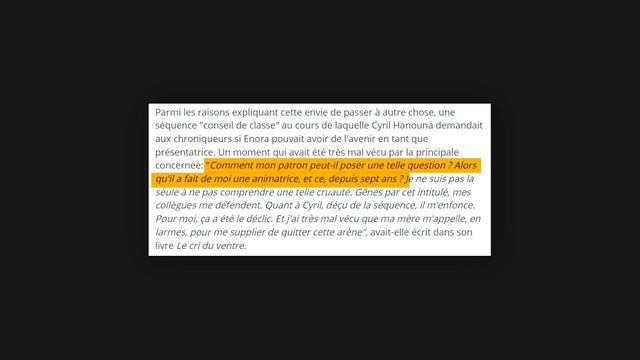 ENORA MALAGRE DIT LA VÉRITÉ sur CYRIL HANOUNA ! (TPMP) смотреть онлайн