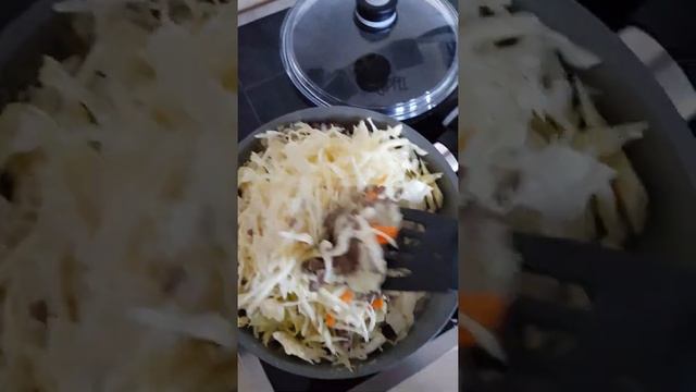 Готовим капусту тушёную с мясом в сотейнике Gipfel серии Bamboo смотреть онлайн