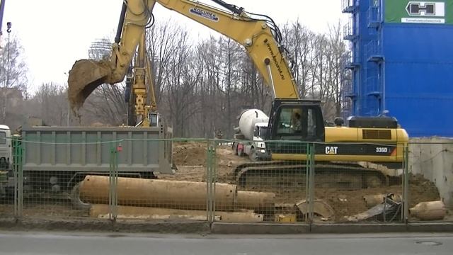 Cat 336D L with Kocurek modular boom смотреть онлайн