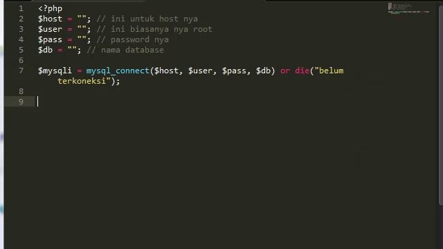 membuat koneksi sederhana menggunakan php mysqli смотреть онлайн