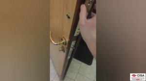 Замена личинки и замка CISA (Чиза), а также повышение надёжности входной двери. Обзор!