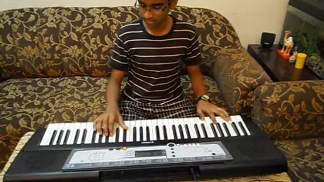 Jaane Nahin 3 idiots on yamaha PSR E -213 by Benonin Johnson Bahrain смотреть онлайн
