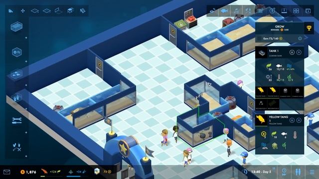 Megaquarium - Redesigning This Ugly Aquarium - New Fish Friends! - Megaquarium Gameplay смотреть онлайн