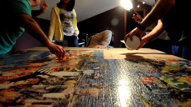 WORLD'S SECOND LARGEST JIGSAW PUZZLE | MOUNTING / MONTAJE | 24000 pieces / piezas | LIFE / VIDA | смотреть онлайн