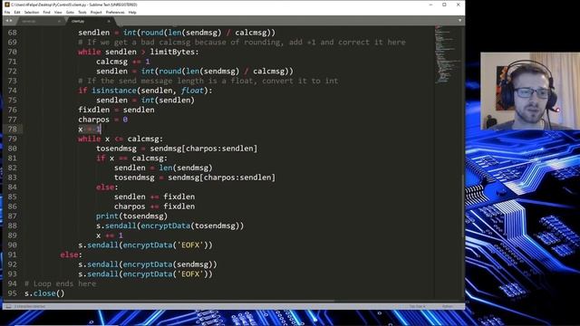Python Control Server - Traffic Encryption (3 of 8) смотреть онлайн